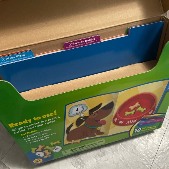Lakeshore Numbers & Counting Folder Game Library - Picture 3 of 4